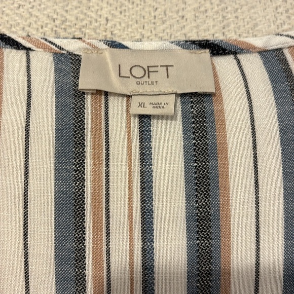 Loft Blouse Tank size XL NWOT Gorgeous! - Picture 3 of 4